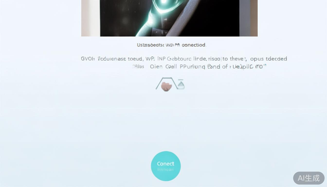 连接VPN：点击“连接”按钮，等待数秒即可建立VP